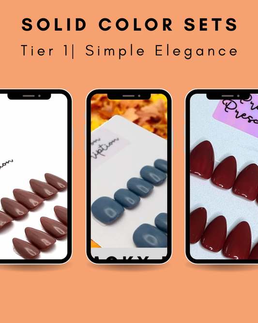 Simple Elegance: Tier 1 - $30